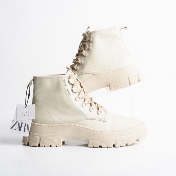 Zara Green Deer Satin Shirt Anthropologie Free People J Crew Bloggers Fave NWT M - Picture 13 of 16